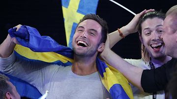 Måns Zelmerlöv voitti euroviisut 2015. (2)