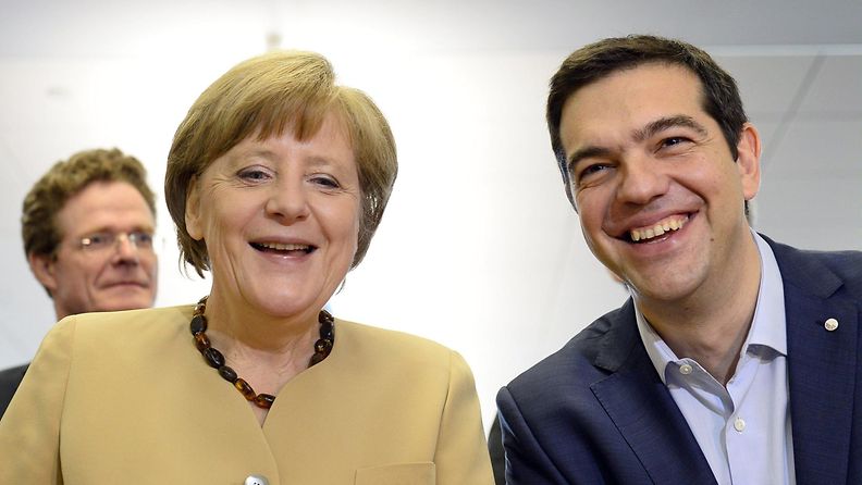 Tsipras Merkel