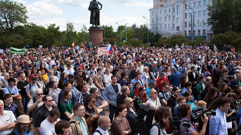 Moskova mielenosoitus