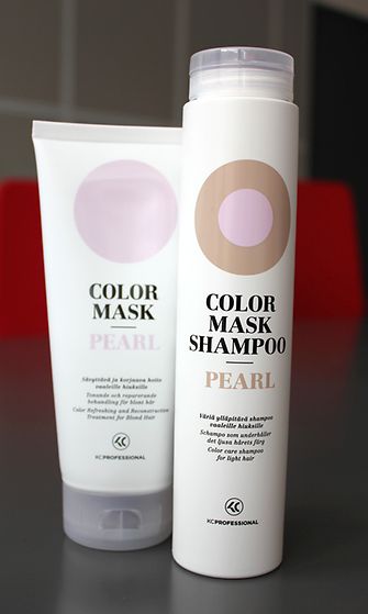 KC Professional Color Mask shampoo ja hoitoaine Pearl 