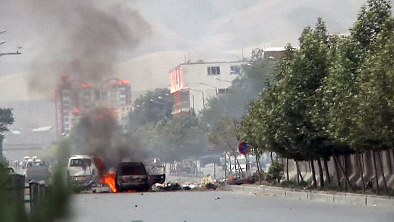 Afganistan parlamentti pommi