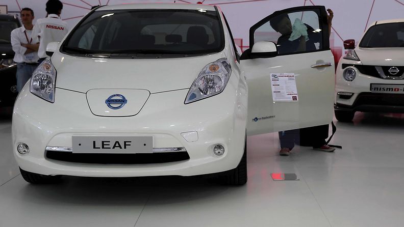 Nissan Leaf sähköauto 1