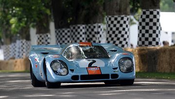 Porsche 917, jota ajoi itse "King of Cool", Steve McQueen vuoden 1970 elokuvassa Le Mans.