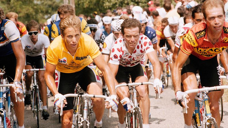 Grel LeMond ja Bernard Hinault 1986