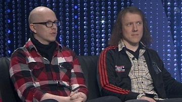 Apulannan Toni ja Sipe Korkojen kera -vieraina 23.3.2012.