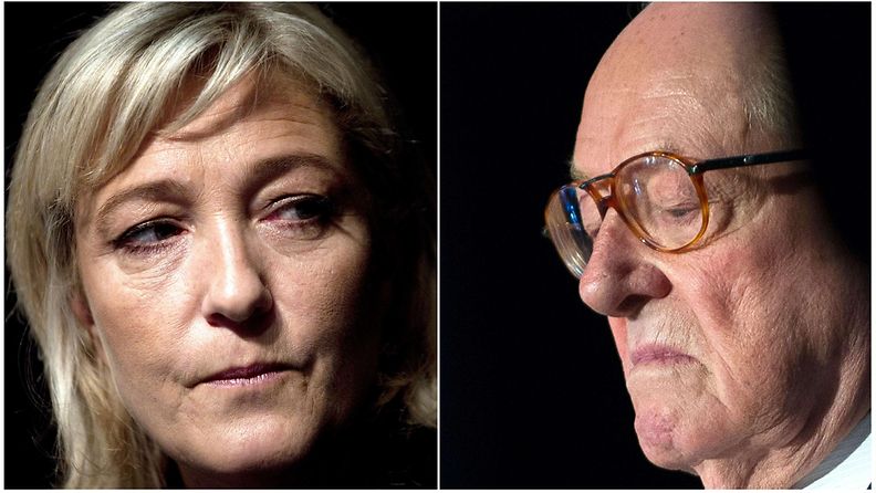 Marine ja Jean-Marie Le Pen