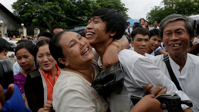 Myanmar (Burma) vanki vapautettu