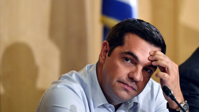 Alexis Tsipras otsa rypyssä