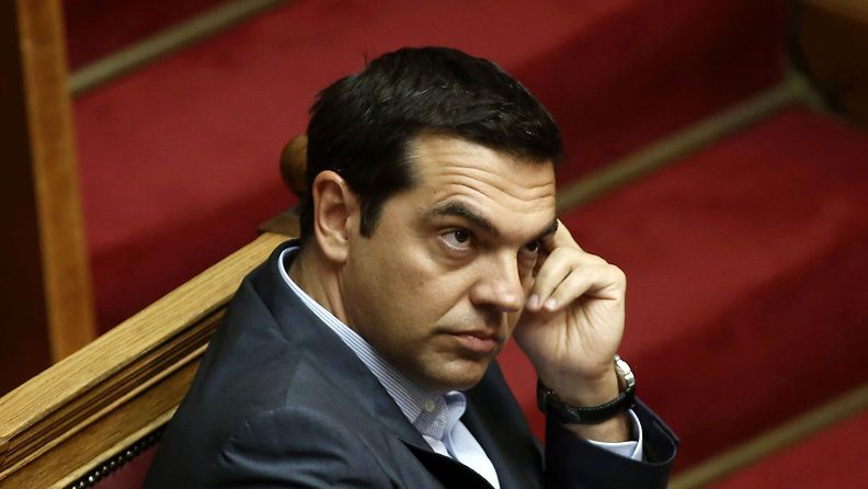 Alexis Tsipras elokuussa 2015