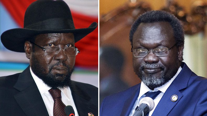 Salva Kiir ja Riek Machar