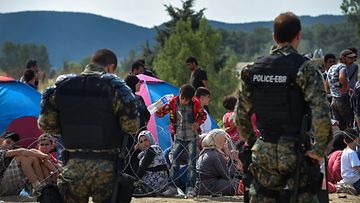 makedonia pakolaiset siirtolaiset välimeri pakolaiskriisi turvapaikanhakija