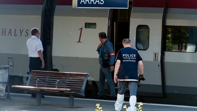 Ranska juna ammuskelu 21.8.2015