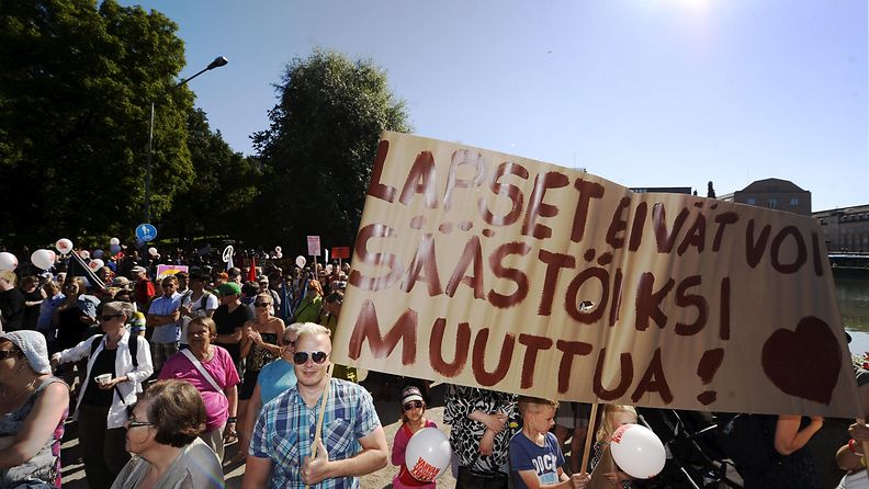 Mielenosoitus 22.8.2015 Helsinki 2