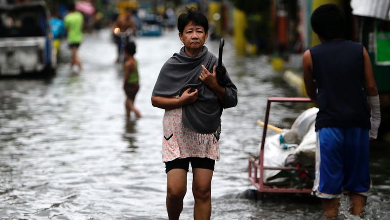 Myrsky Filippiineillä 22.8.2015