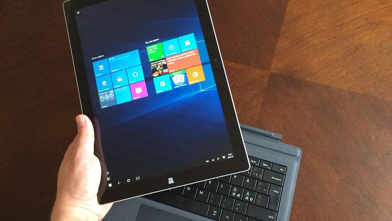 Microsoft Surface Pro 3 -tietokone, Windows 10
