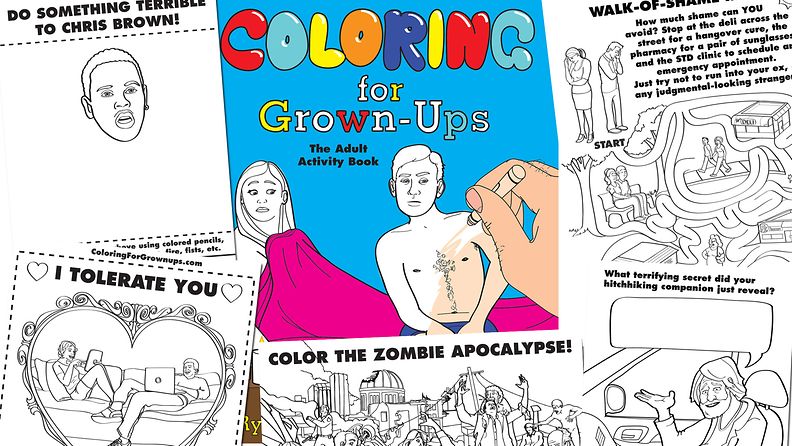 Coloring for Grown-Ups, aikuisten värityskirja