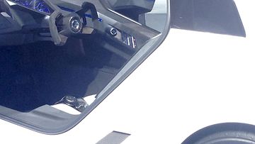Golf GTE -konseptin ohjaamossa on futuristinen tunnelma.