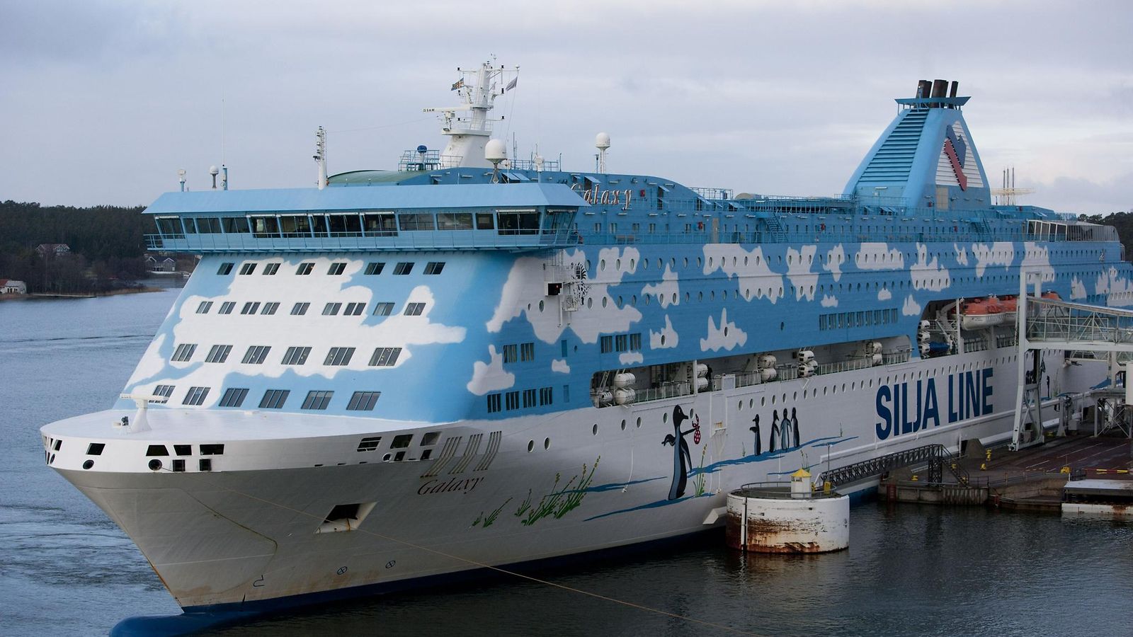 Tallink Silja sai korjattua Galaxy-laivansa vuorokaudessa 