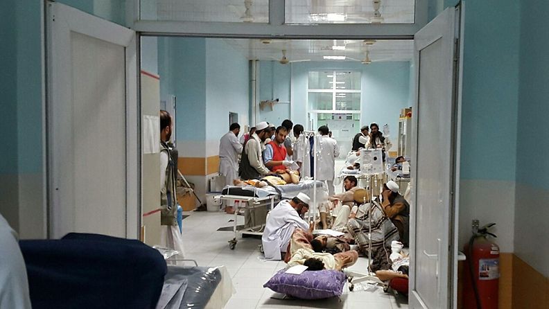 Afganistan pommi Lääkärit ilman rajoja sairaala