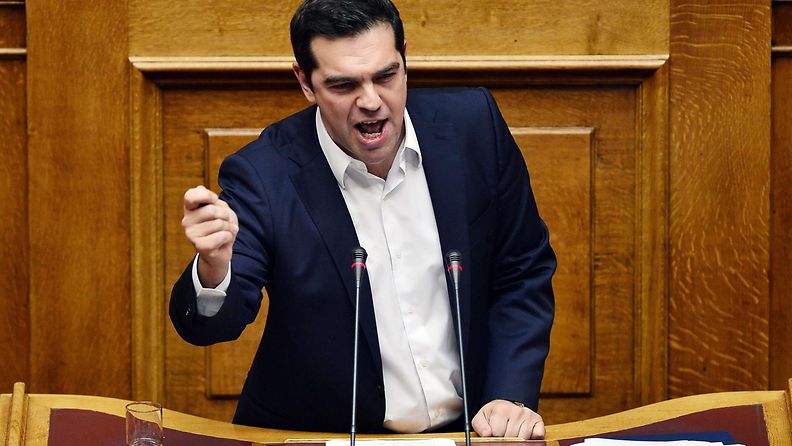Alexis Tsipras syksyllä 2015