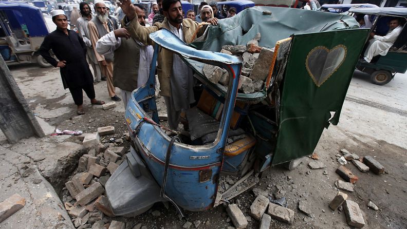 pakistan afganistan maanjäristys