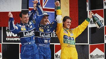 Nigel Mansell, Michael Schumacher Meksikon GP
