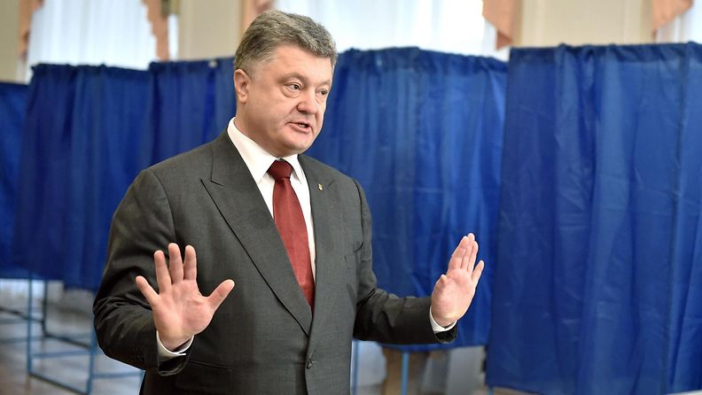 Ukrainan presidentti Petro Poroshenko