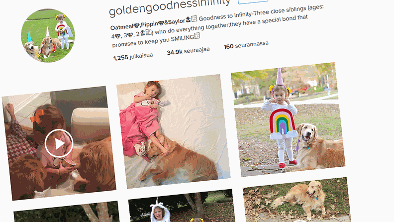 goldengoondessinfinity, instagram, kuvakaappaus
