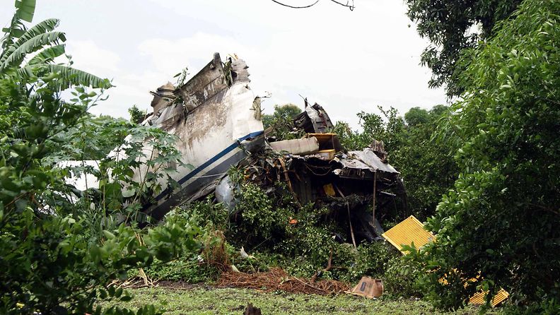 Etelä-Sudan lento-onnettomuus marraskuu 2015