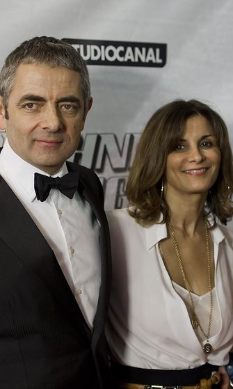 Rowan Atkinson ja Sunetra Sastry 2011