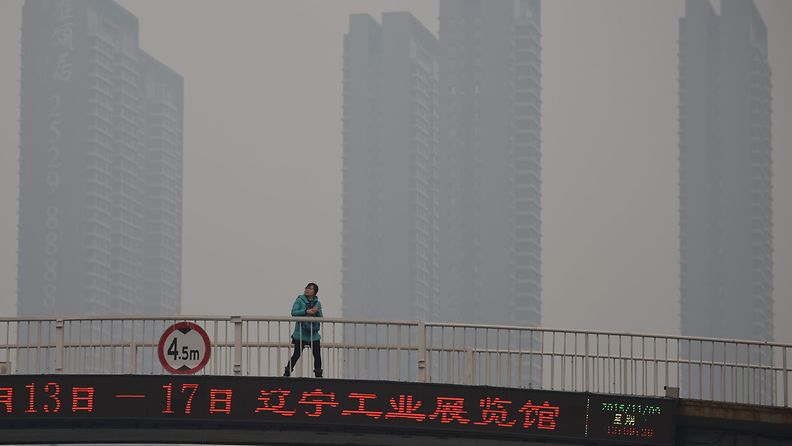 kiina ilmansaasteet