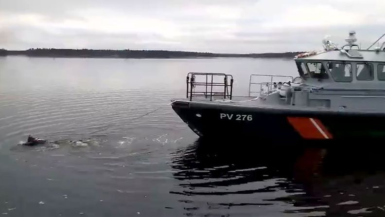 Länsi-Suomen merivartiosto  Västra Finlands sjöbevakningssektion ruutukaappaus