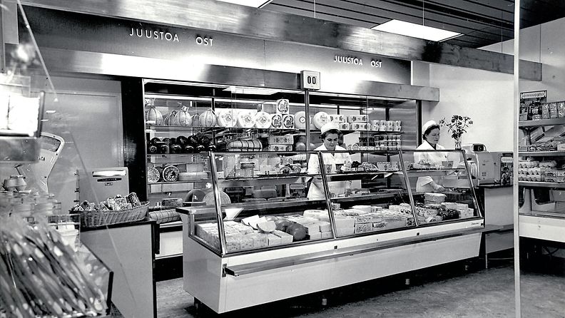 1963 juustotiski Stockmann