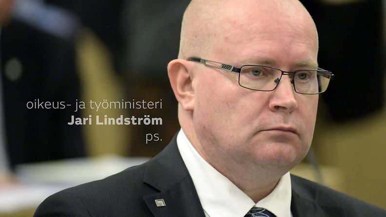 oikeus- ja työministeri Jari Lindström