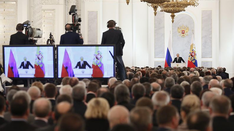 Vladimir Putin puhe kreml venäjä