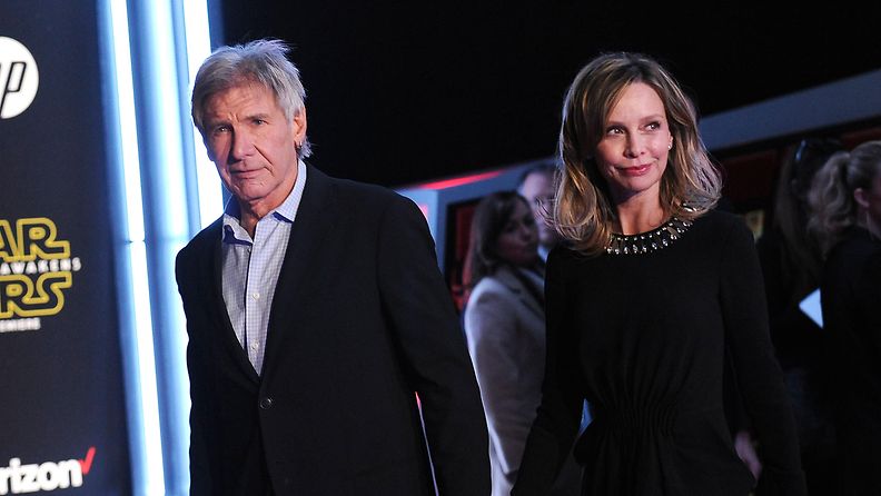 Harrison Ford ja Calista Flockhart 14.12.2015 1