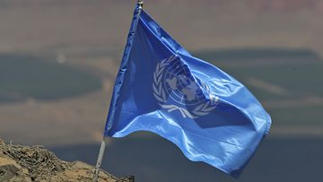 YK:n rauhanturvaaja. Kuvituskuva.
