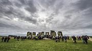 Talvipäivänseisausta juhlitaan Stonehengessä, 2014 Copyright: Copyright Rex Features Ltd 2012/All Over Press. Photographer: Ellie Smart/Cartel/REX/All Over Press.