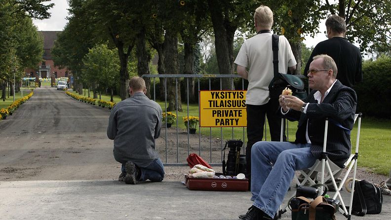 Kimi Räikkönen ja Jenni Dahlman häät 31.7.2015 6