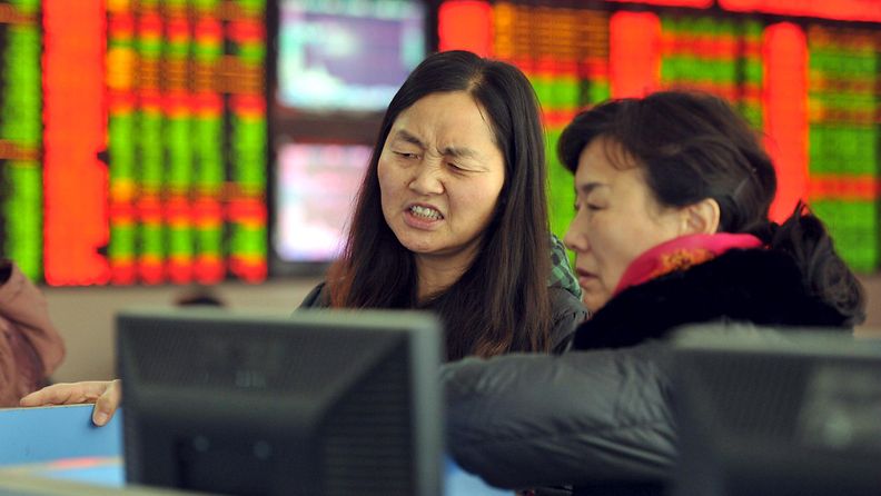 Kiina pörssi 2016
