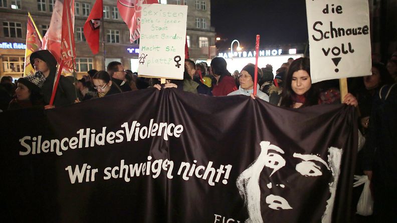 Köln seksuaalinen häirintä mielenosoitus