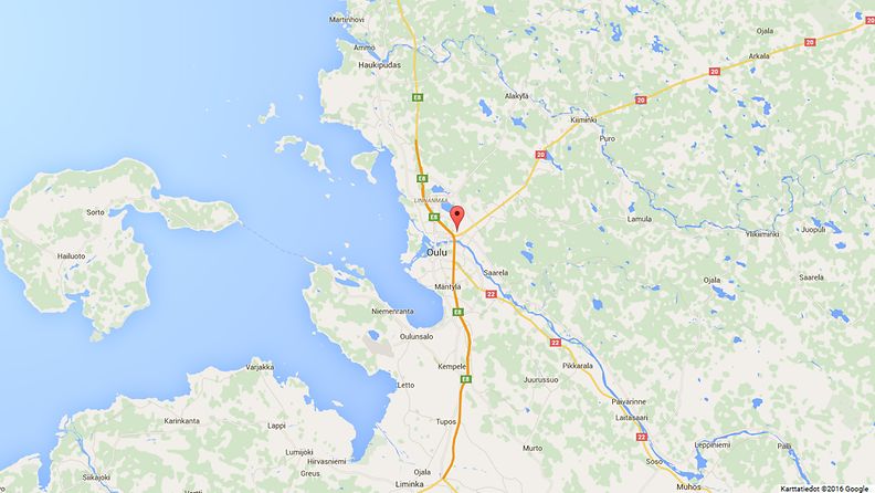 Oulu Takalaanila. Kuva: Google Maps