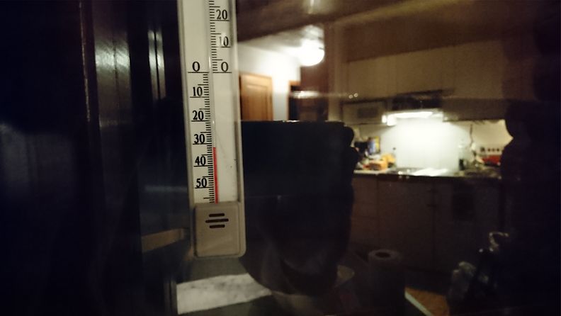 Yli kolmekymmentä astetta pakkasta, Salla, Suomi