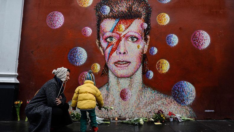 David Bowie-maalaus