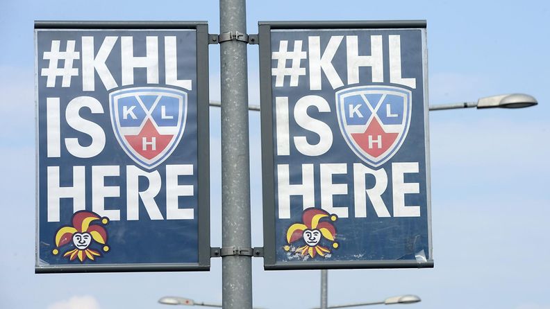 Helsingin Jokerit liittyi KHL:ään vuonna 2014.