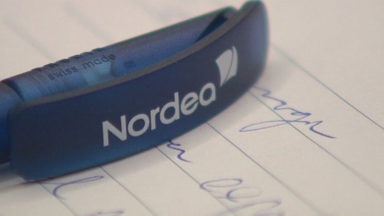 Nordea logo kynässä