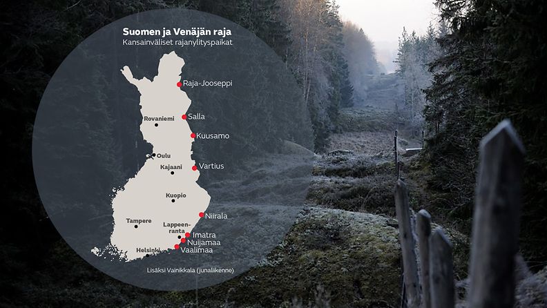 Suomen ja Venäjän raja-asemat 