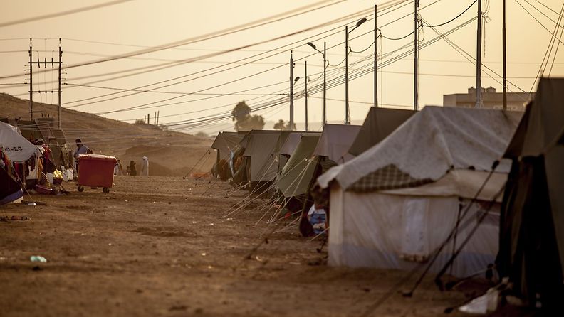 irak, pakolaisleiri