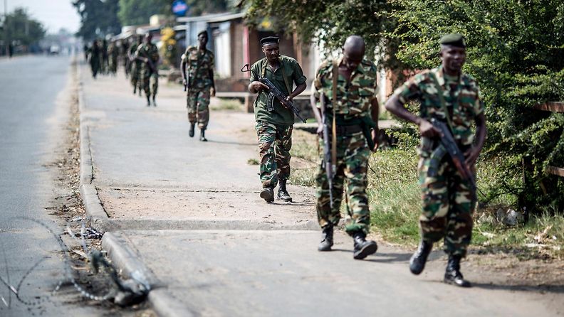 Burundi sotilaat