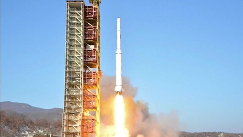 Pohjois-Korea raketti satelliitti